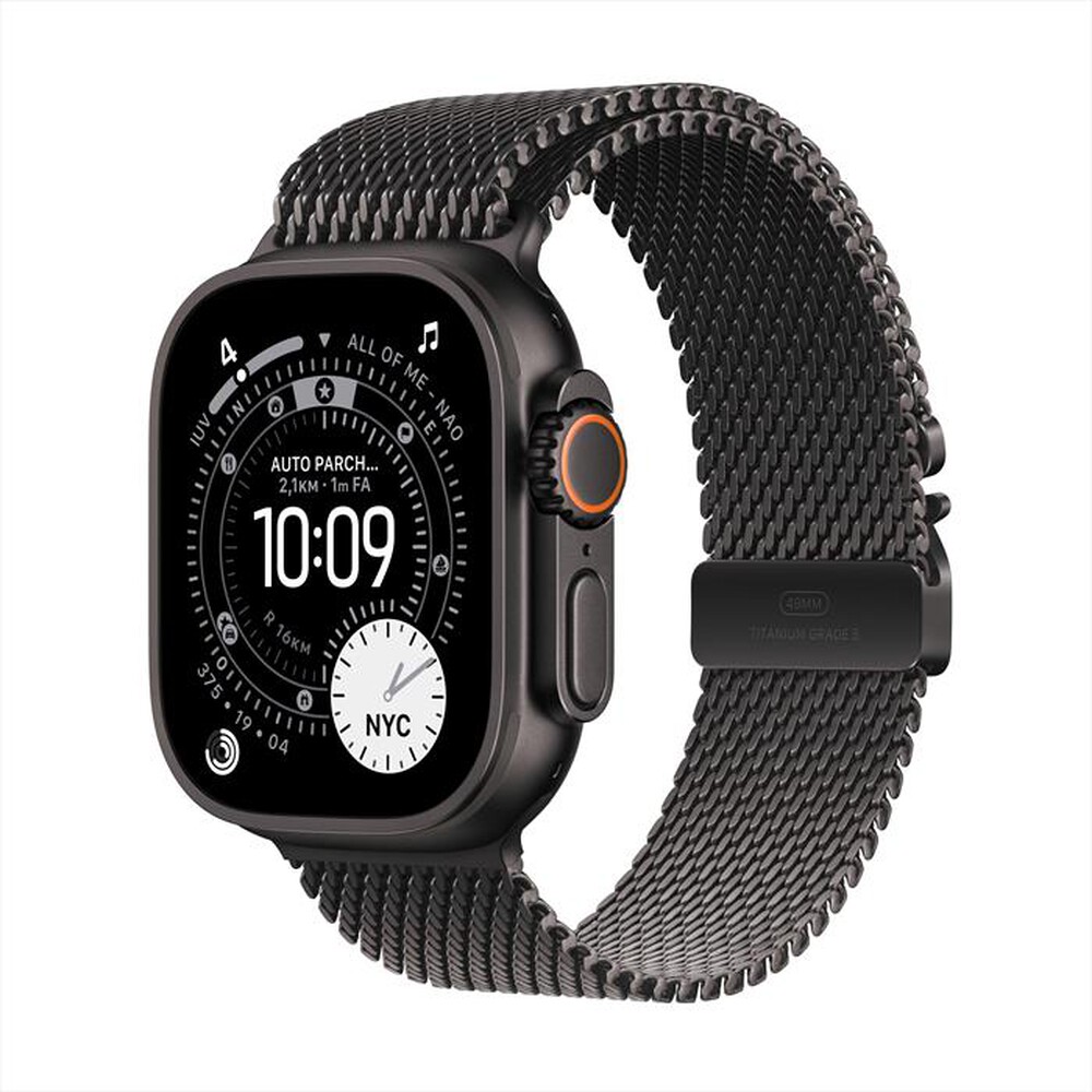 Immagine del prodotto APPLE - Watch Ultra 3 GPS + Cellular 49mm Titanio Nero-Milanese Titanio Nero - S