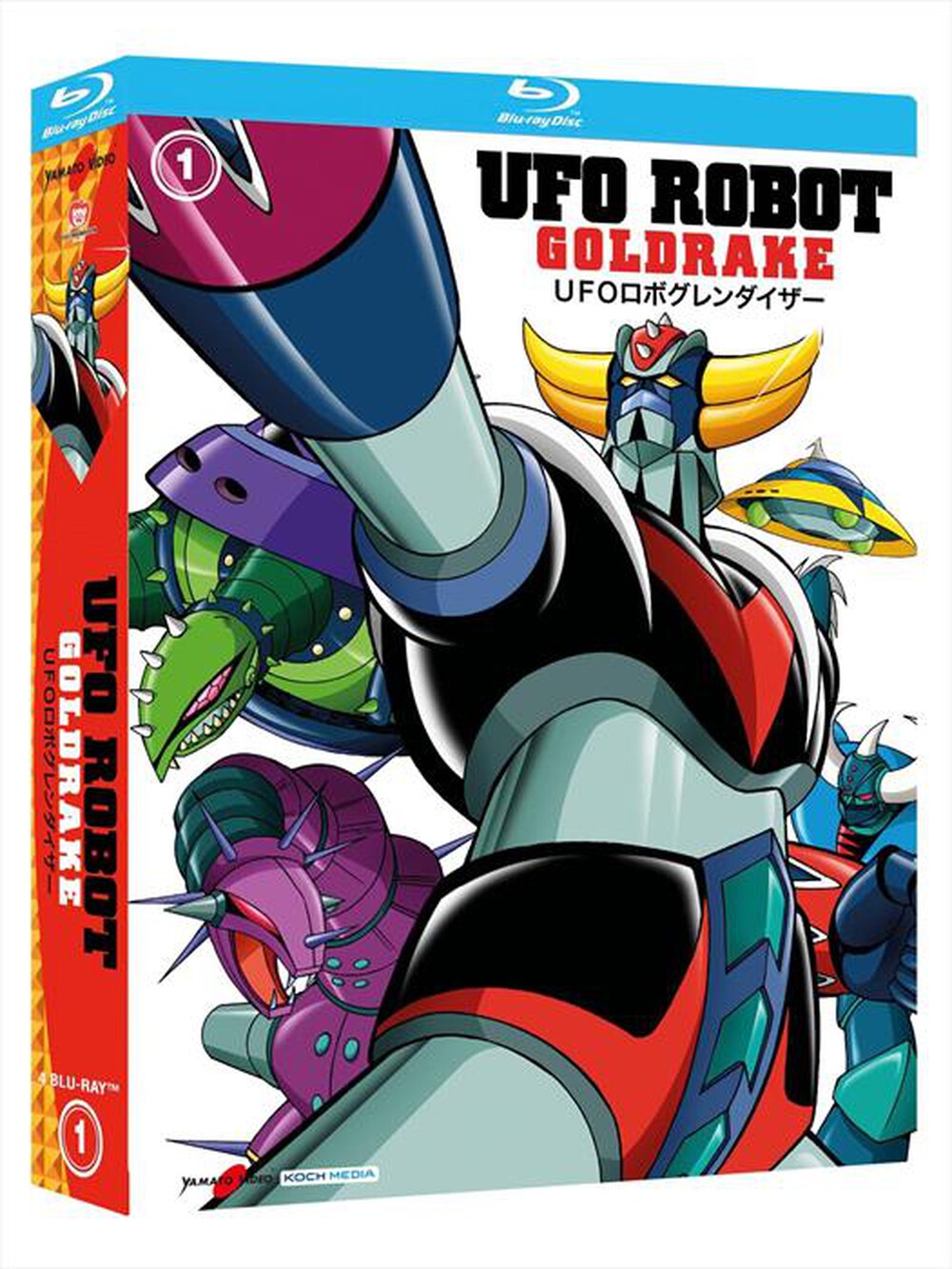 "YAMATO VIDEO - Ufo Robot Goldrake #01 (5 Blu-Ray)"