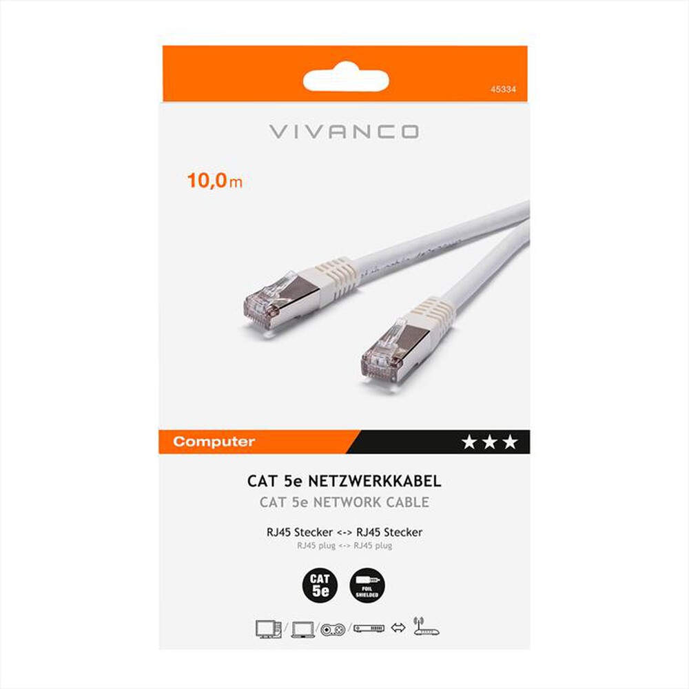 Immagine del prodotto SBS - Cavo di rete per PC UTP cat 5e-Bianco