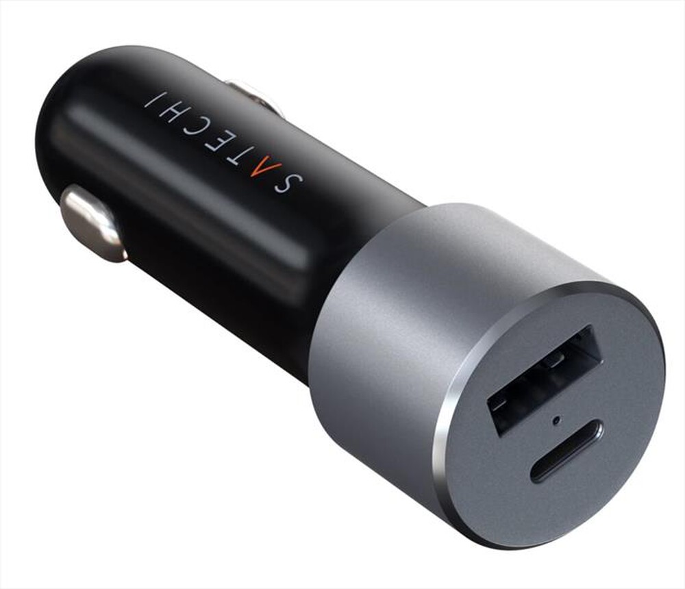 "SATECHI - ADATTATORE PER CARICABATTERIE DA AUTO PD TYPE-C 72-SPACE GREY"