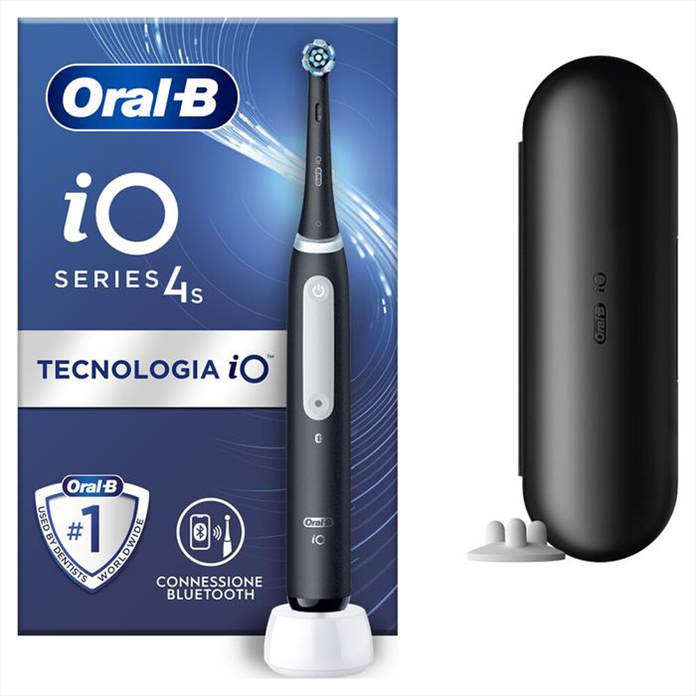 "ORAL-B - Spazzolino Elettrico Ricaricabile IO 4S-Nero"