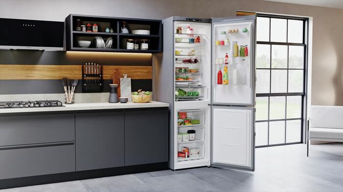 HOTPOINT ARISTON - Frigorifero combinato HAFC9 TA44SX O3 H Classe C |  Euronics