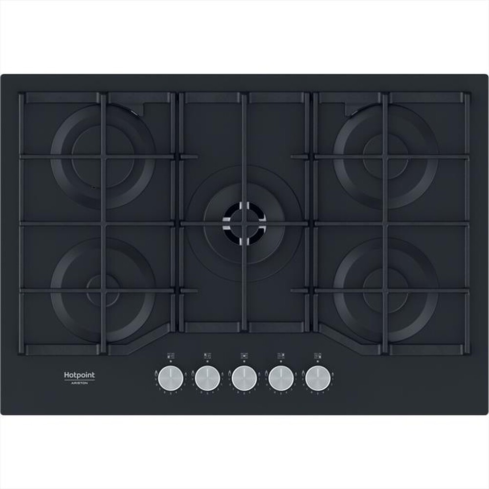 "HOTPOINT ARISTON - Piano cottura a gas HAGS 72F/BK HOB OA 5 fuochi"