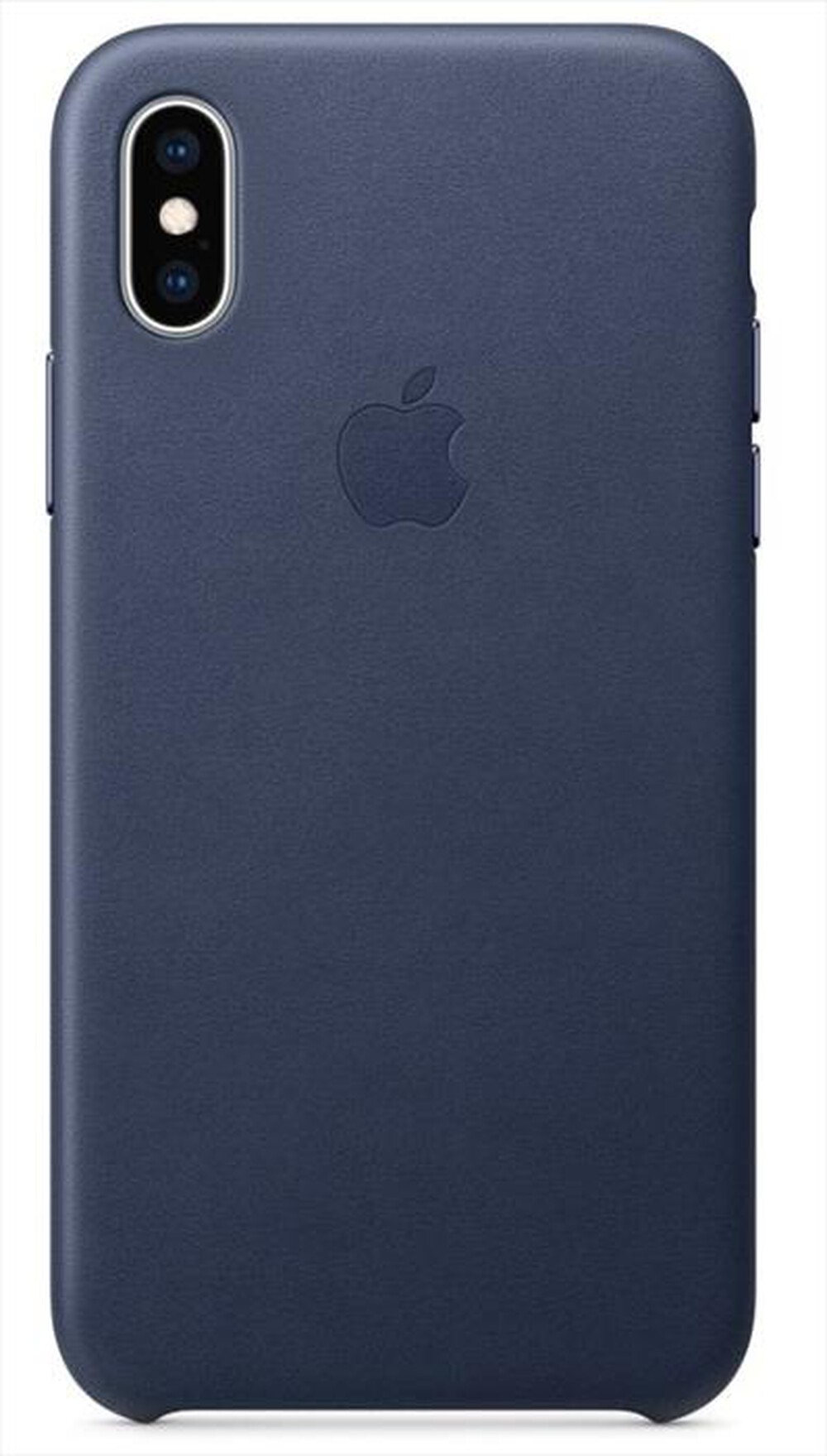 APPLE - Custodia in pelle per iPhone XS MAX-Blu Notte