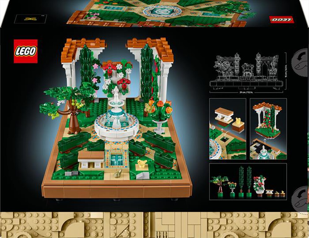 Immagine del prodotto LEGO - ICONS Il giardino della fontana 10359