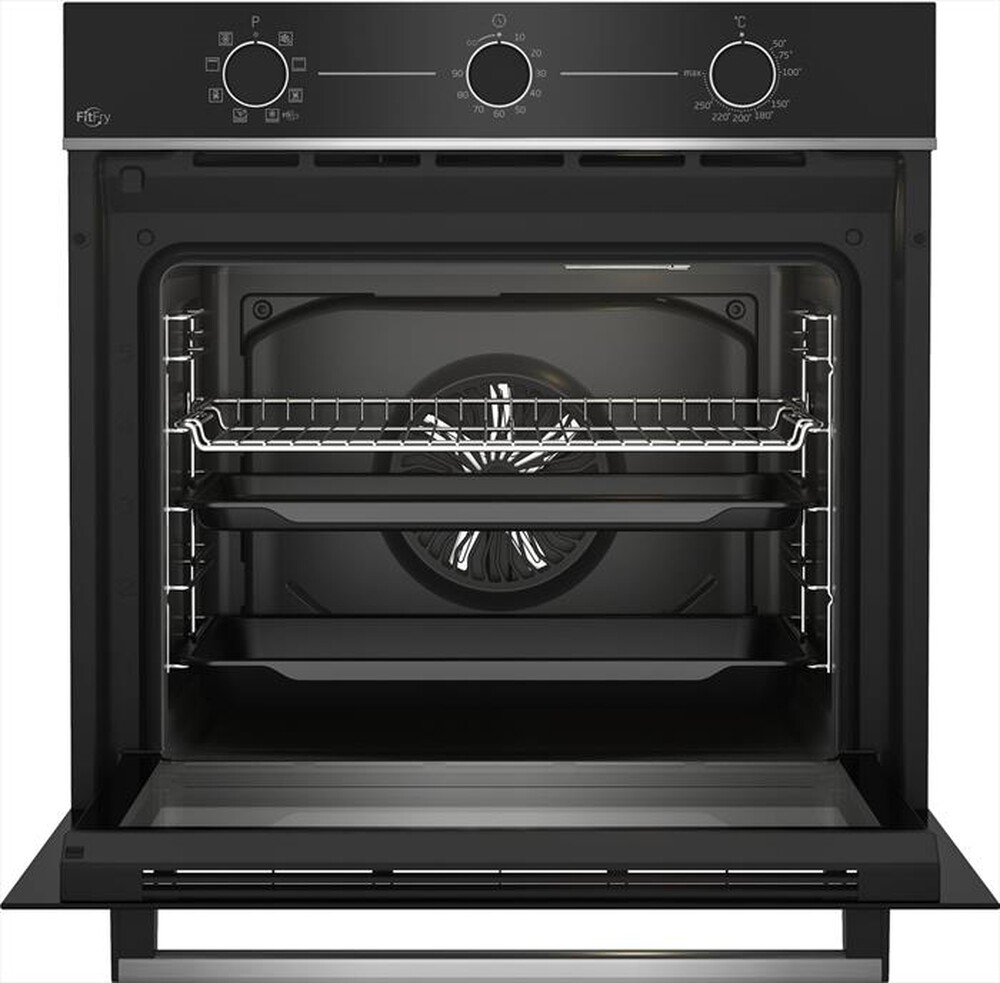 Immagine del prodotto BEKO - Forno incasso elettrico BBIMA13100X Classe A-Cristallo nero e Acciaio Inox