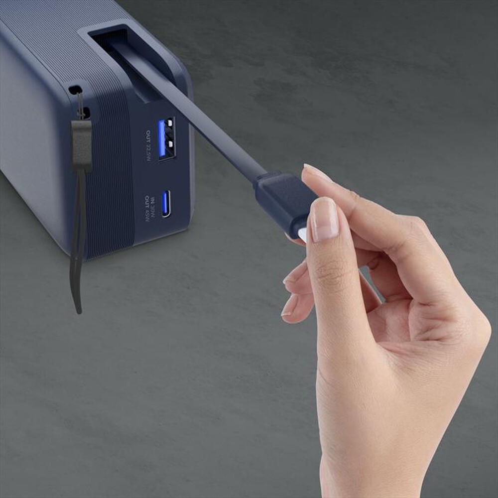 Immagine del prodotto CELLULARLINE - POWER BANK ROLLER 10000-Blu