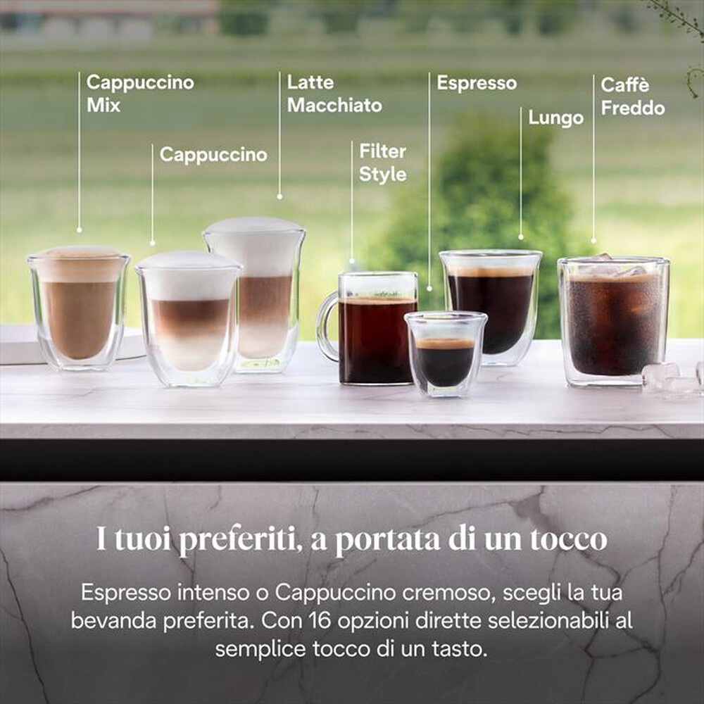 Immagine del prodotto DE LONGHI - Macchina da caff&egrave; automatica RIVELIA EXAM440.55.G-Grigio (pebble grey)