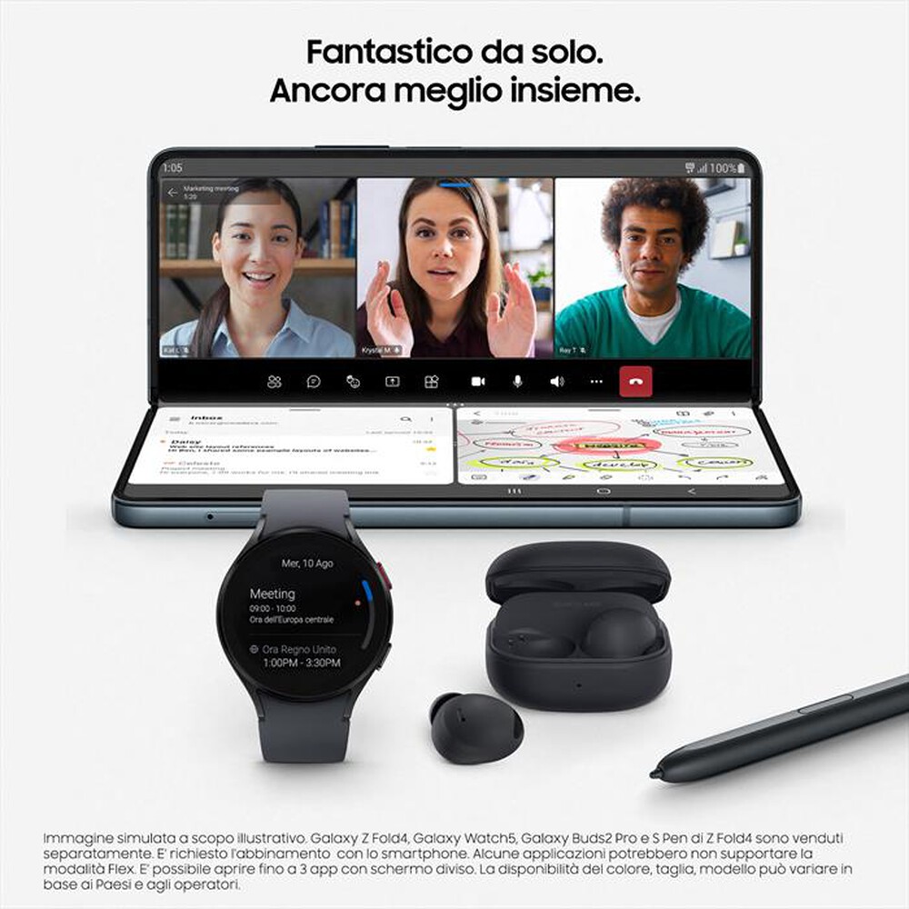 "SAMSUNG - Galaxy Z Fold4 512GB-Graygreen"