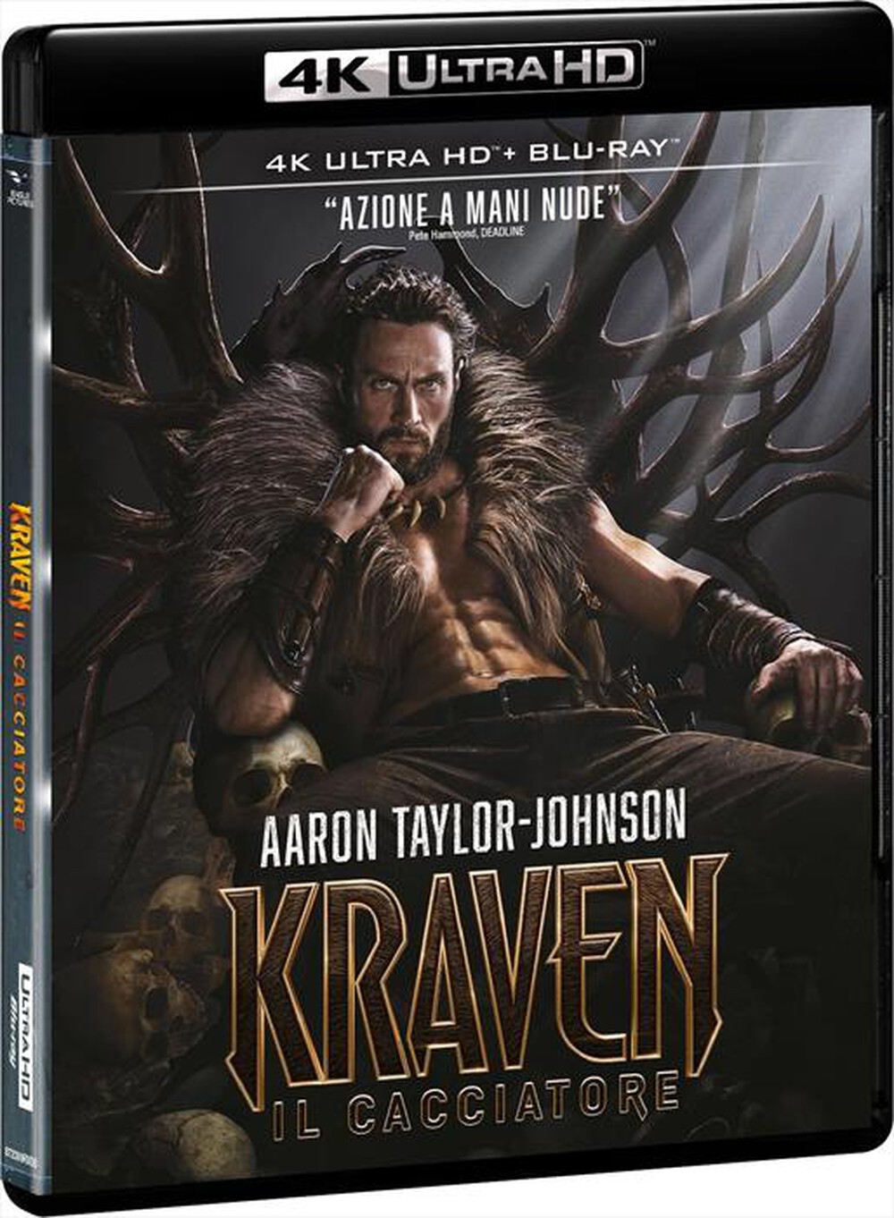 SONY PICTURES - Kraven - Il Cacciatore (4K Ultra Hd+Blu-Ray Hd)-Multicolore