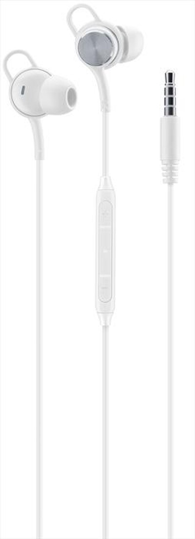 MUSIC SOUND - Auricolare a filo COLOR IN-EAR JACK 3.5-White
