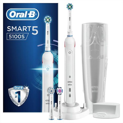 ORAL-B - SMART 5 5100S CROSSACTION-Bianco