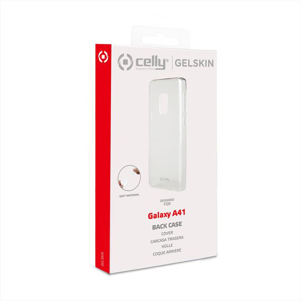 "CELLY - GELSKIN906 - COVER PER GALAXY A41-Trasparente"