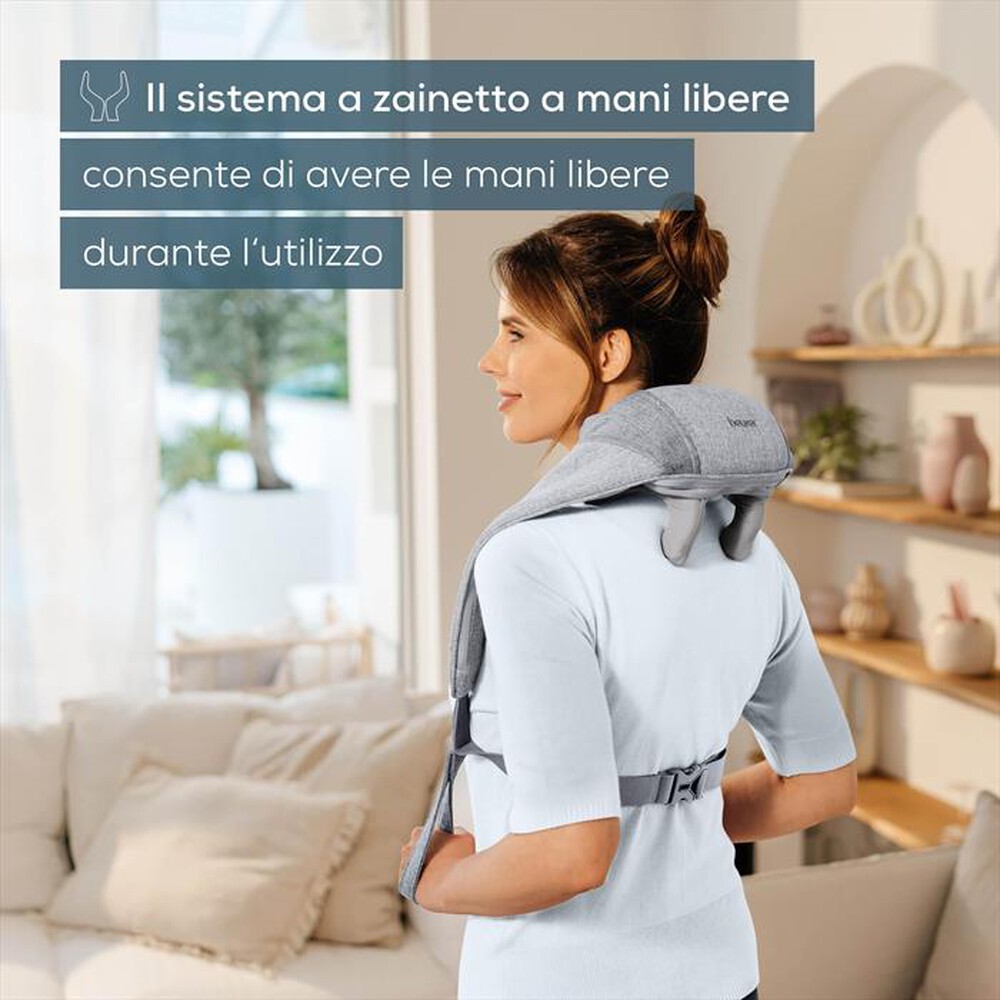 Immagine del prodotto BEURER - Massaggiatore cervicale senza fili MG 154-Grigio