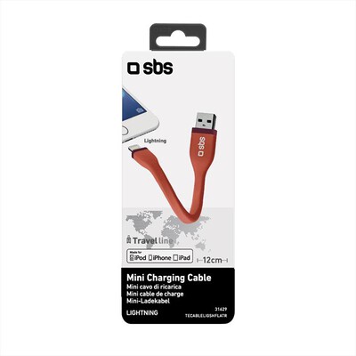SBS - TECABLELIGSHFLATR-Rosso