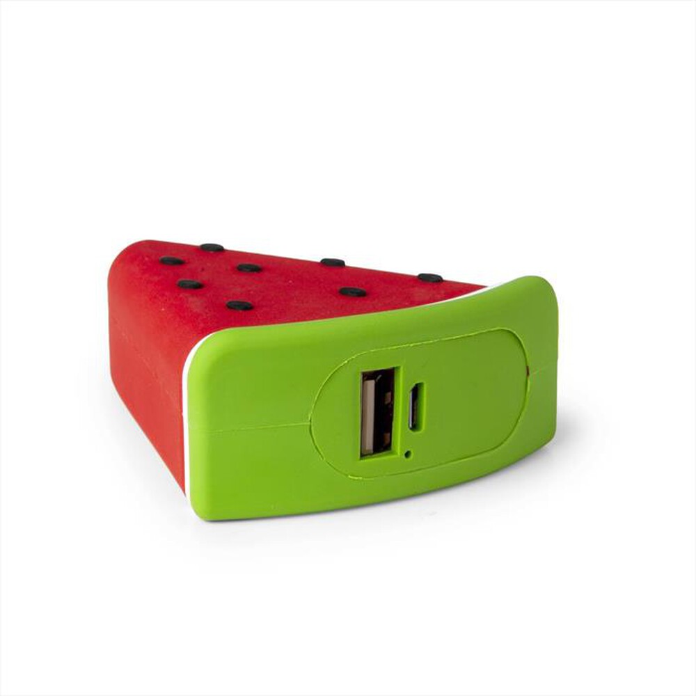 "CELLY - PBWMELON2600RD-PB 2600 FOOD WATERMELON-Rosso/Plastica"