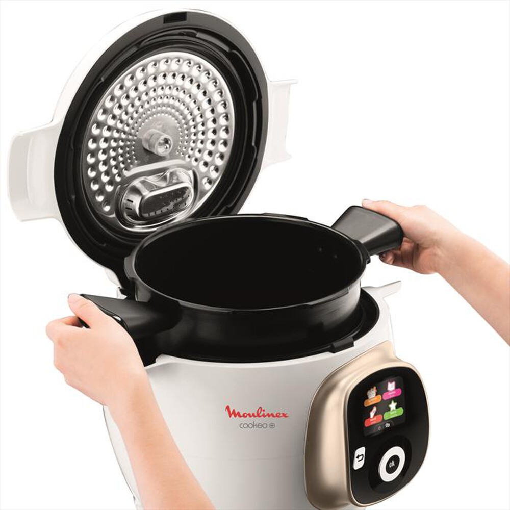 "MOULINEX - CE851A Cookeo + Multicooker-bianco e cromato"