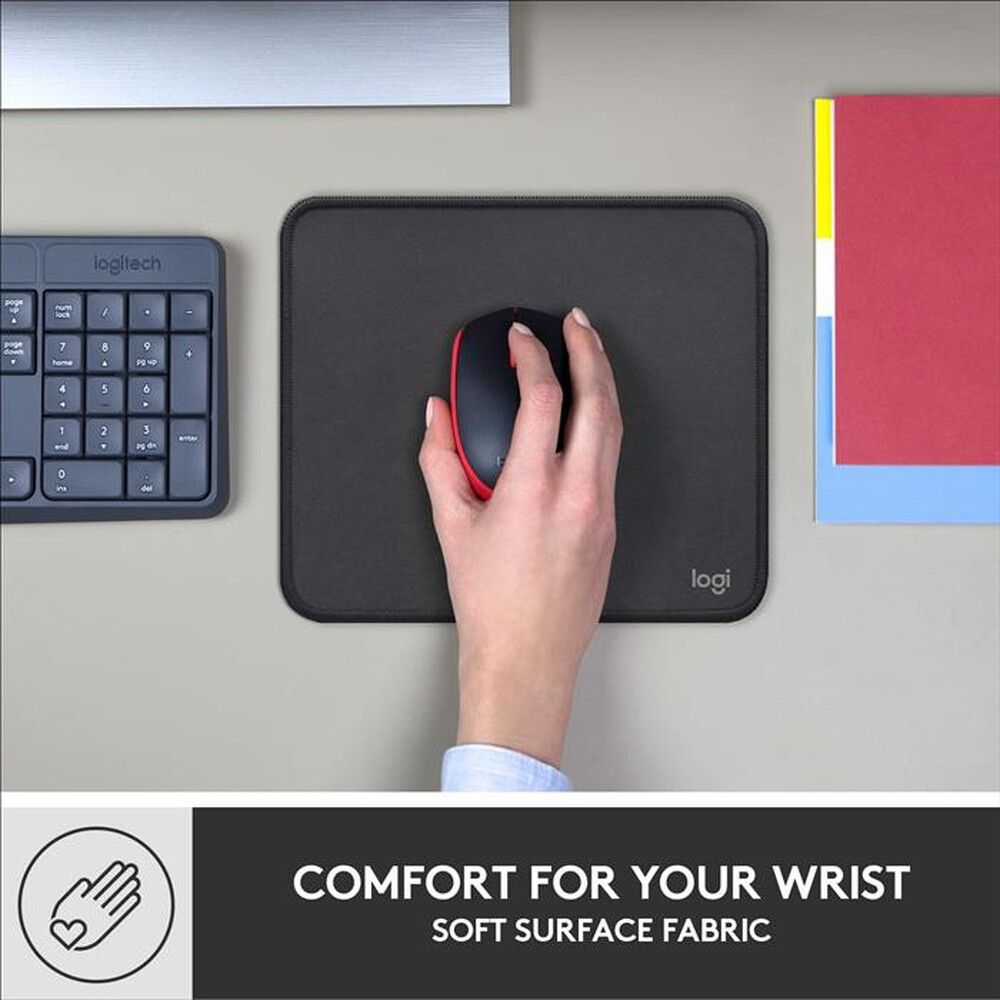 "LOGITECH - Mouse Pad Studio Series-Grigio"