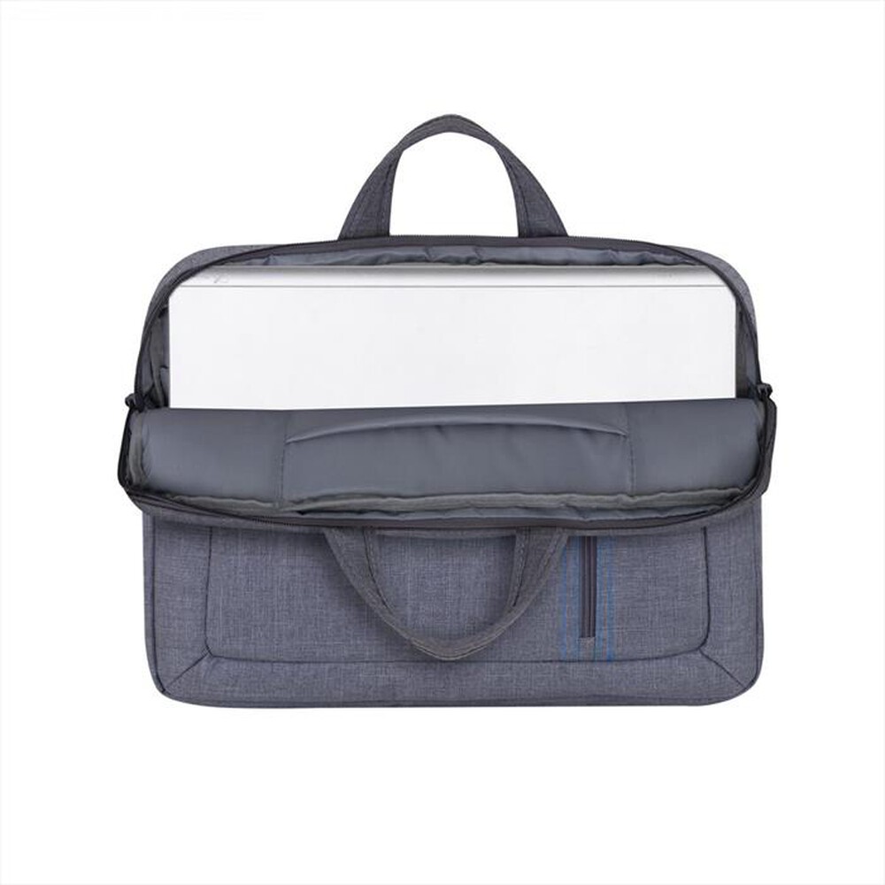 "RIVACASE - 7530 BORSA DI TELA CON TRACOLLA PER NOTEBOOK 15-Grigio"