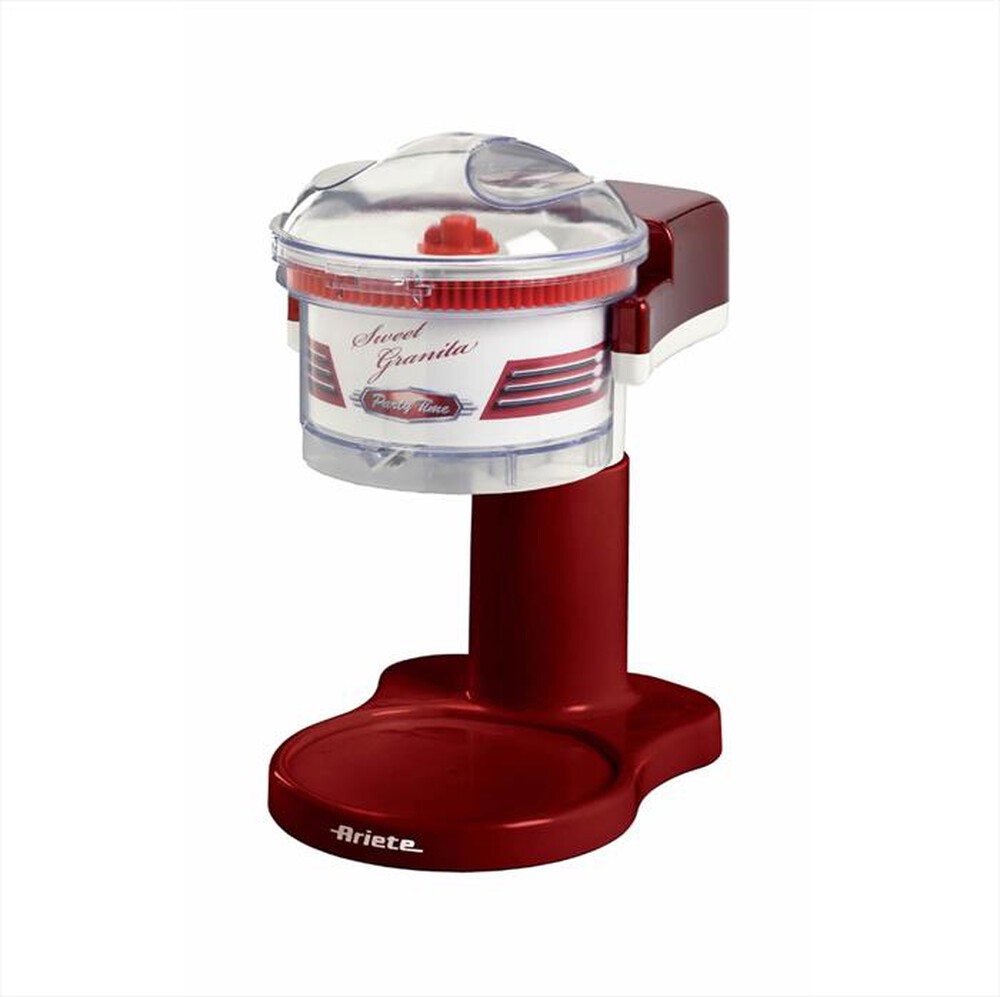 "ARIETE - Tritaghiaccio per granite 78 Sweet Granita-rosso"
