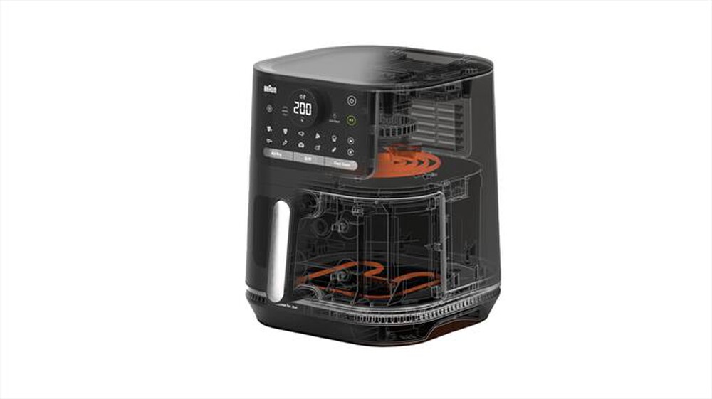 "BRAUN - Friggitrice ad aria MultiFry 5 HF5073-NERO"