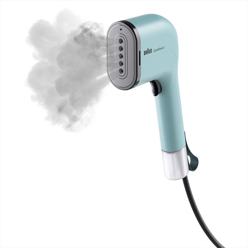 Immagine del prodotto BRAUN - STIRATORE VERTICALE QUICKSTYLE 3 GS3013GR-VERDE TIFFANY