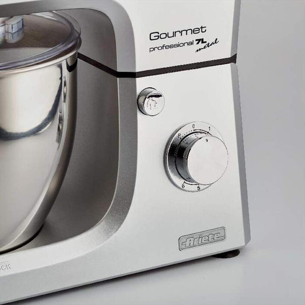 "ARIETE - 1598/1 Gourmet Professional 7L Metal Impastatrice-metal"