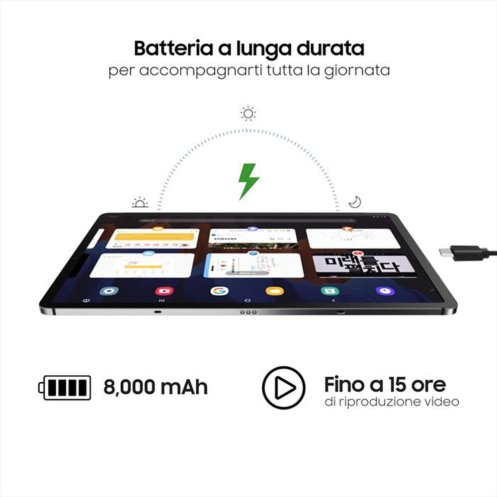 "SAMSUNG - GALAXY TAB S7 LTE-BLACK"
