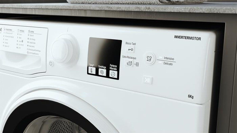 "HOTPOINT ARISTON - Lavatrice RSSF 624 W IT N 6 Kg Classe C-Bianco"