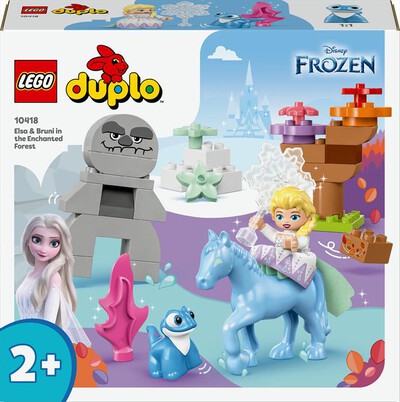 LEGO - DUPLO Elsa e Bruni nella foresta incantata 10418