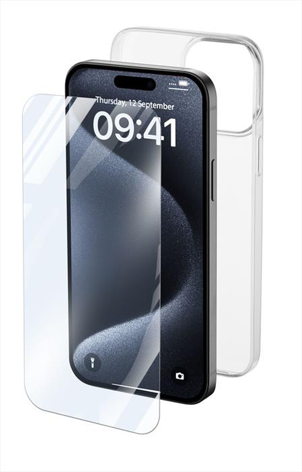 Immagine del prodotto CELLULARLINE - Custodia back PROTKITIPH15PROT per iPhone 15 Pro-Trasparente