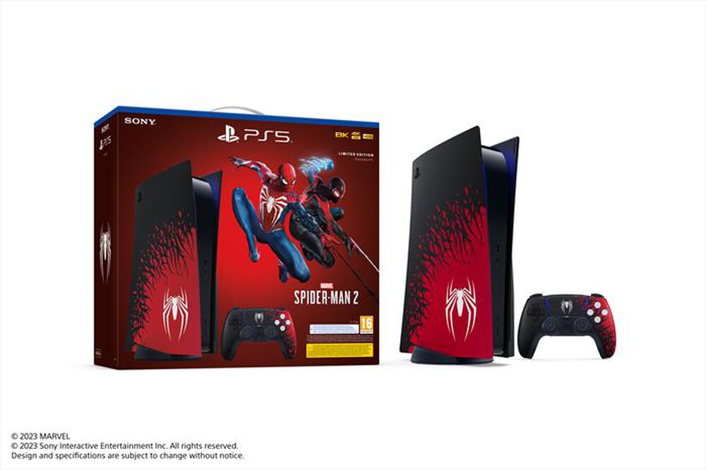 Immagine del prodotto SONY COMPUTER - PS5 - MARVEL’S SPIDER-MAN 2 bundle Limited Edition