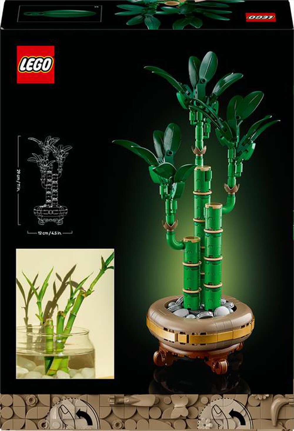Immagine del prodotto LEGO - BOTANICALS Bamb&ugrave; del buon auspicio 10344