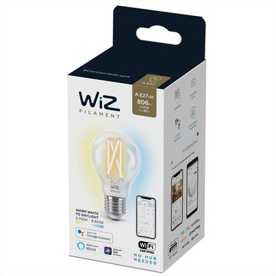 PHILIPS - WIZ TW GOCCIA FILAMENTO 60W E27-White