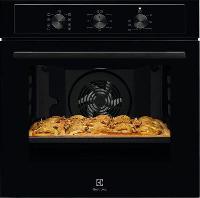 ELECTROLUX - Forno incasso elettrico EOH2H044K Classe A+-Nero