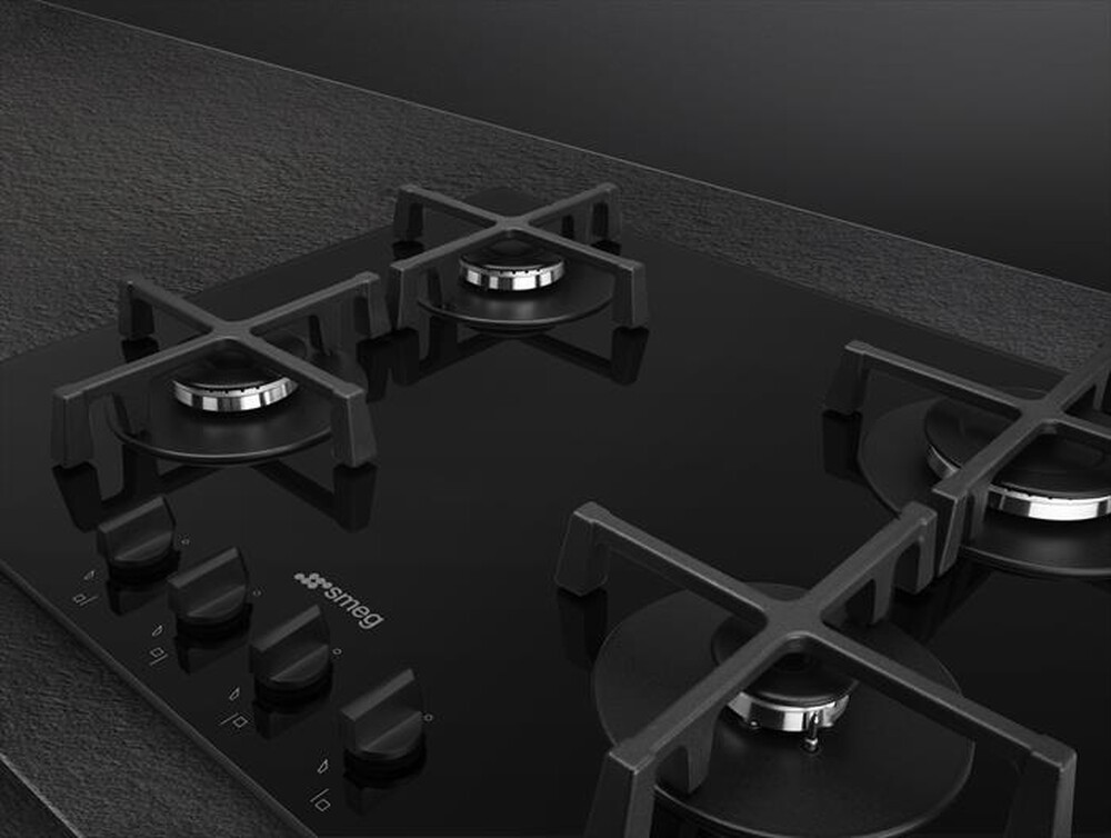 Immagine del prodotto SMEG - Piano cottura a gas PV264B 60 cm-Nero