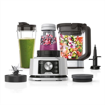 NINJA - Frullatore 3 in 1&nbsp;POWER NUTRI CB350EU-GRIGIO/NERO