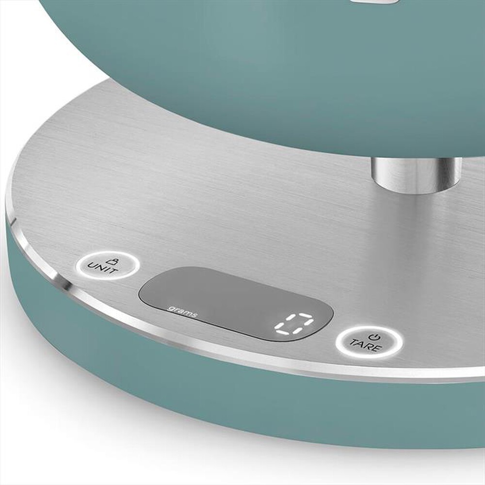 "SMEG - Bilancia da cucina Linea Collezione KSC01EGMWW-Verde Smeraldo Opaco"