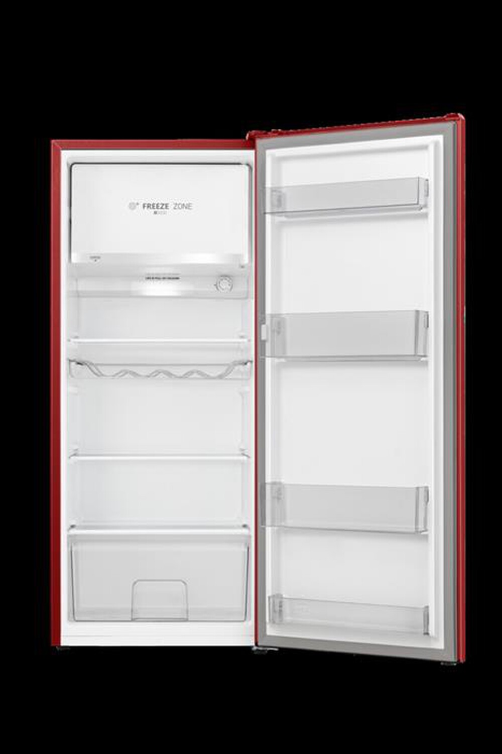 "HISENSE - Frigorifero 1 porta RR220D4ERE Classe E 165 lt-Rosso"