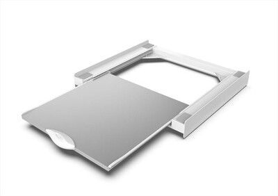 MELICONI - Kit per lavatrice e asciugatrice TORRE GREEN-Tecnopolimero bianco e legno g