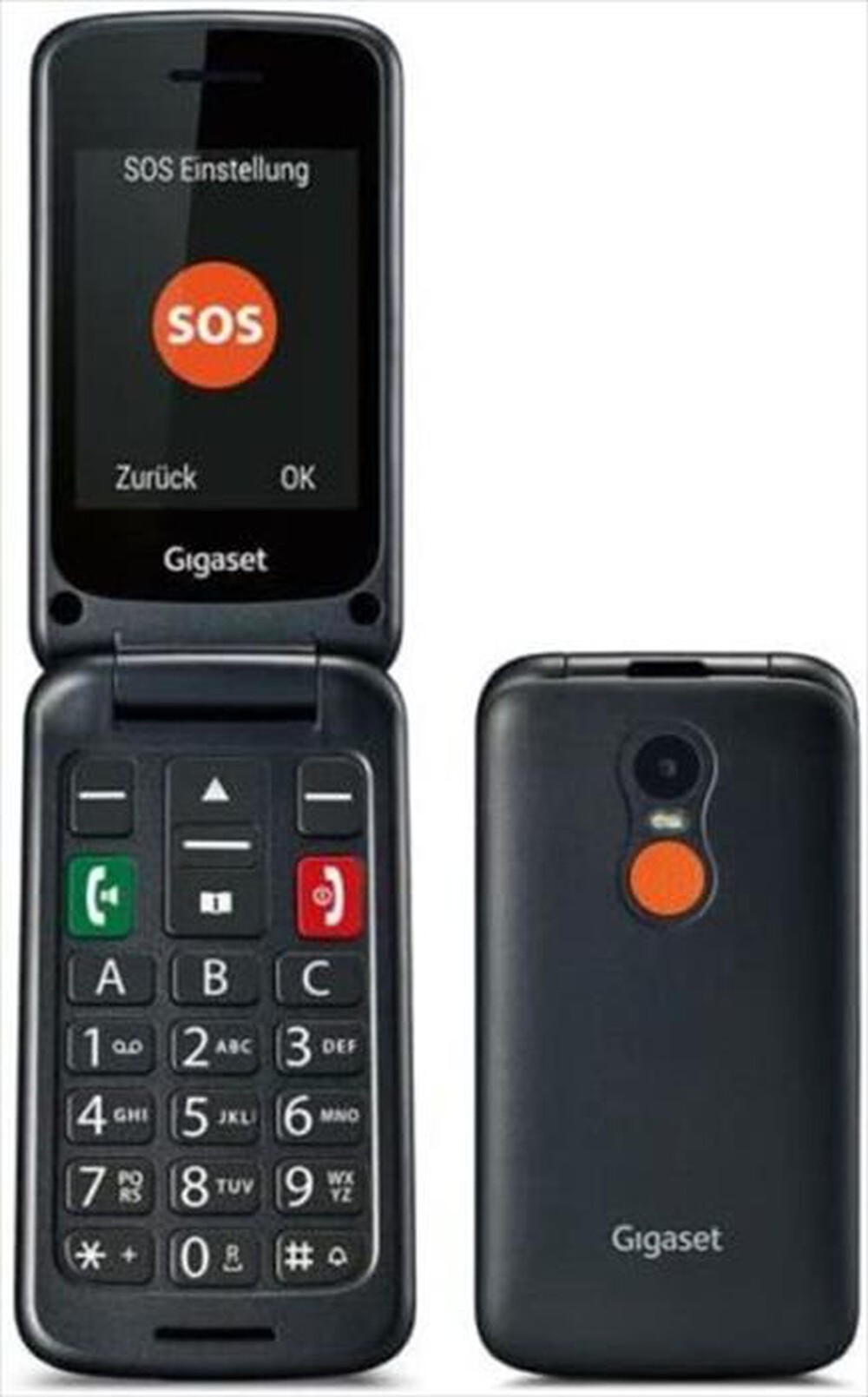 Immagine del prodotto GIGASET - CELLULARE GL590-Nero