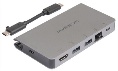 MEDIACOM - Hub usb Dock usb-c MD-C315