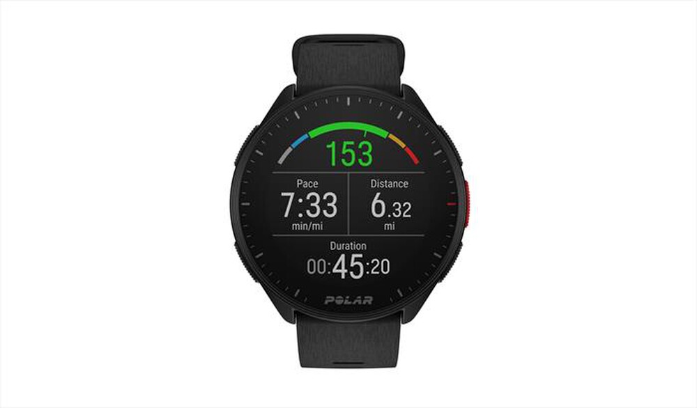 "POLAR - Pacer GPS Sports Watch Night Black S-L-Nero"