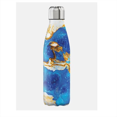 T-TEX - BOTTIGLIA TERMICA 500ML-Blu/Golden