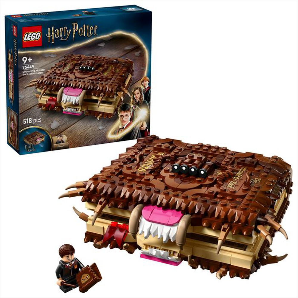 "LEGO - IL LIBRO MOSTRO DEI MOSTRI AZZANNANTE-,"