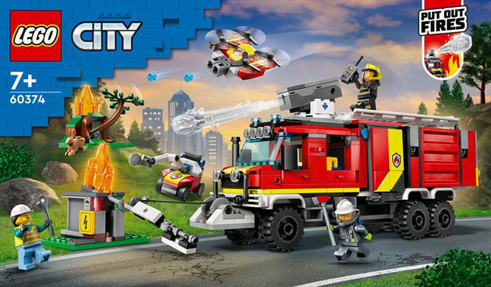 Immagine del prodotto LEGO - CITY FIRE Autopompa dei vigili del fuoco 60374