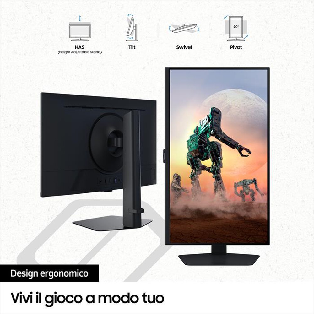 Immagine del prodotto SAMSUNG - Monitor LED 27" GAMING ODYSSEY G5 - G50D QHD FLAT