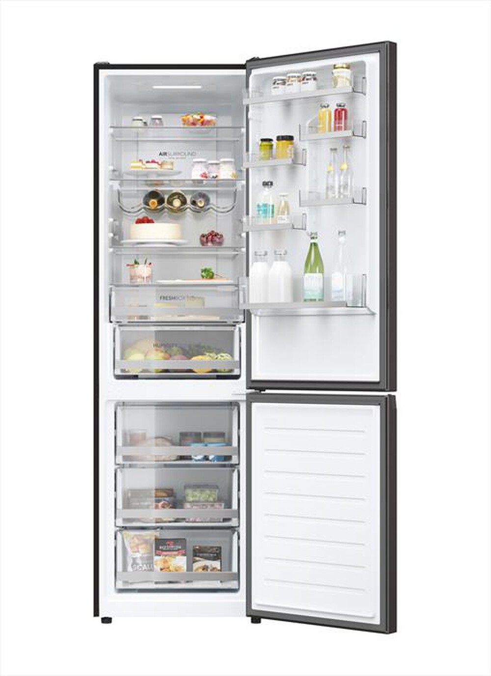 "HAIER - Frigorifero combinato HDW3620DNPD Classe D"