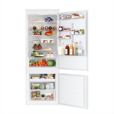 CANDY - Frigorifero combinato incasso CBT7719EW 364L-White
