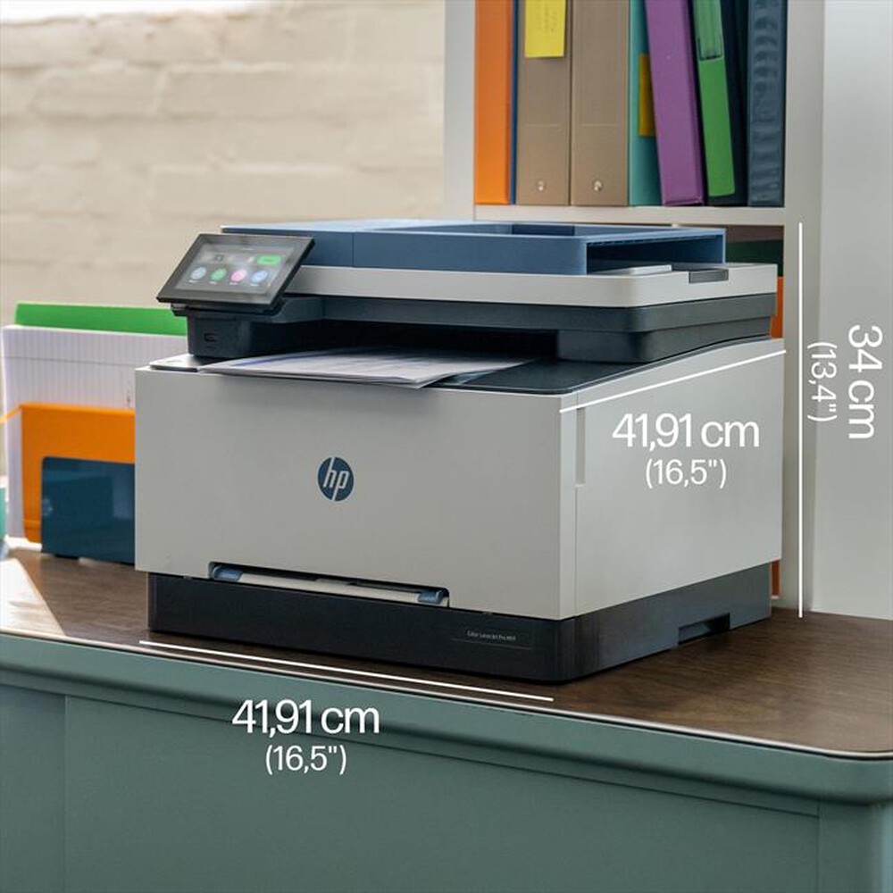 "HP - Multifunzione COLOR LASERJET PRO 3302FDW-Bianco, Blue"